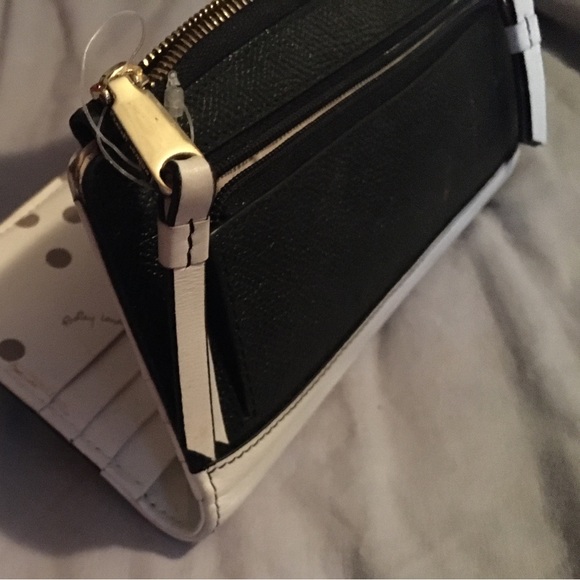 NWOT: RADLEY LONDON BLACK&WHITE LARGE BIFOLD MATINEE  WALLET-PURSE - Picture 8 of 8